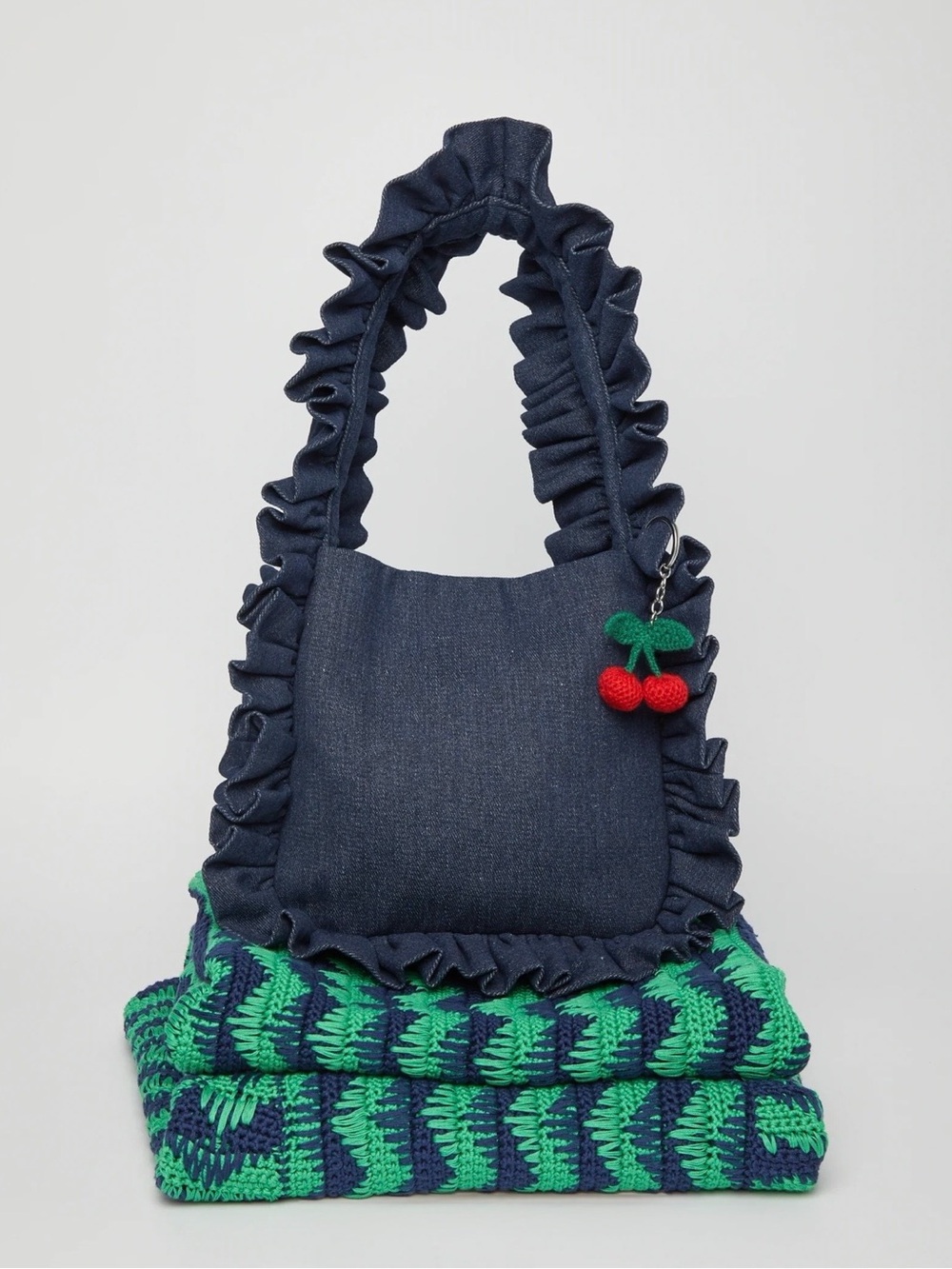Baggy London Original Ruffle Twill Tote